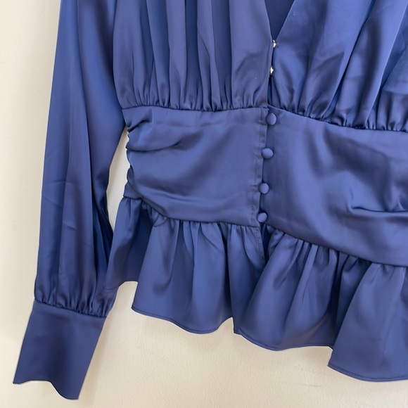NEW Jason Wu Blue Blouse. Size S. - Picture 2 of 5